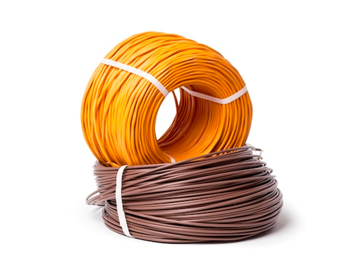 Rolo de fio de cobre esmaltado
